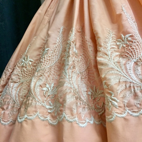 🍑 PRETTY PEACH square dance DRESS! - Picture 6 of 8